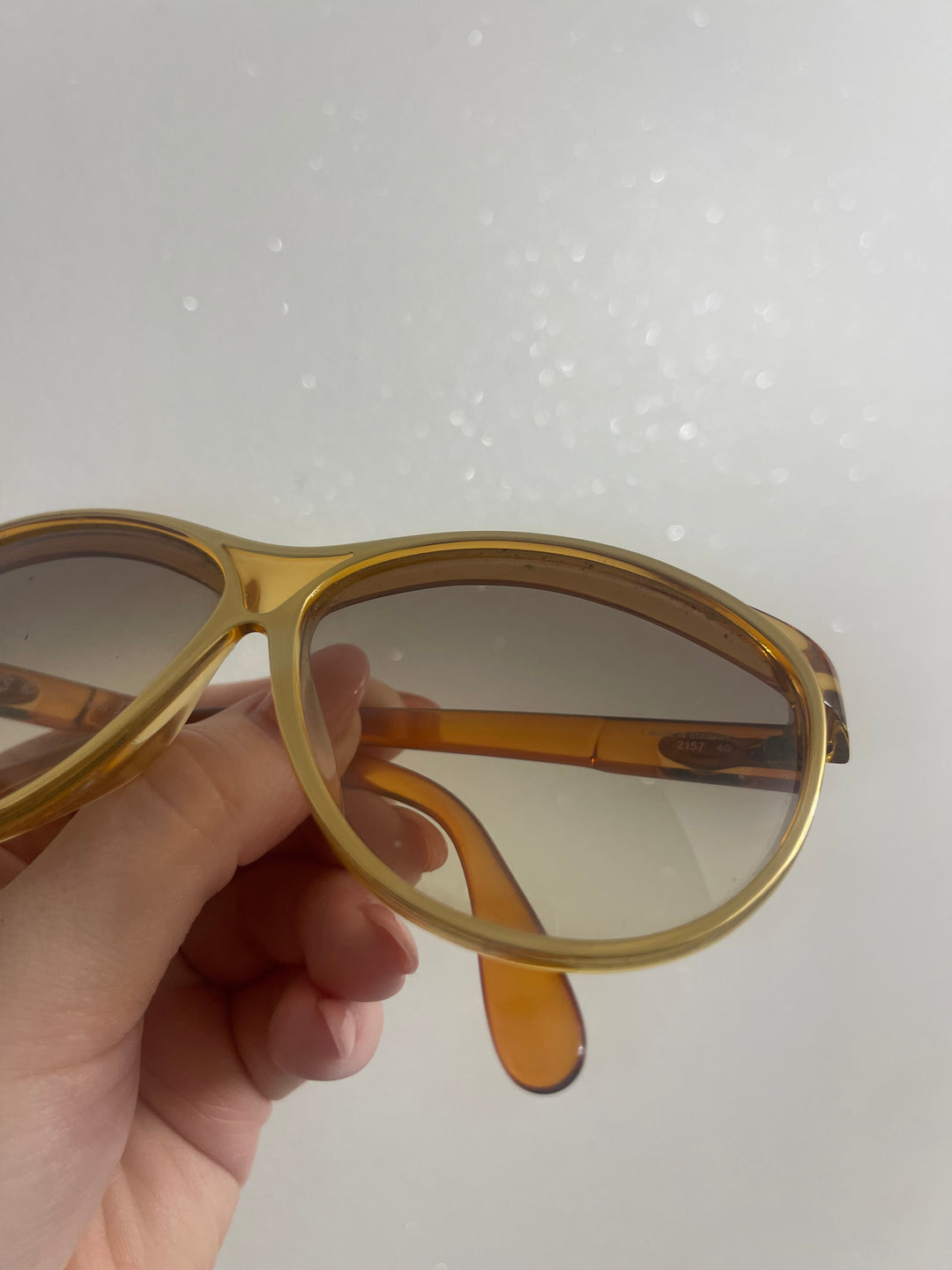 Christian Dior Gold Sunglasses