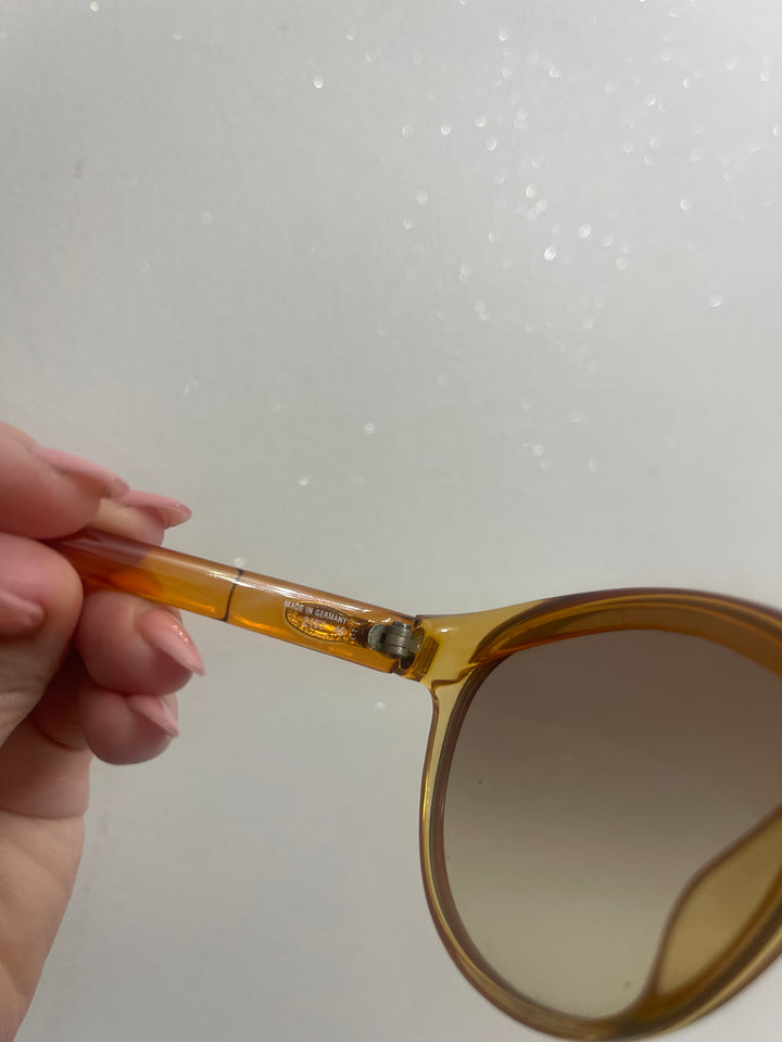 Christian Dior Gold Sunglasses