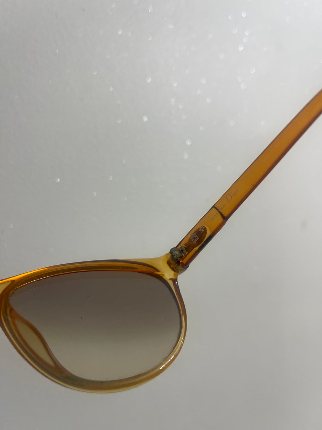 Christian Dior Gold Sunglasses