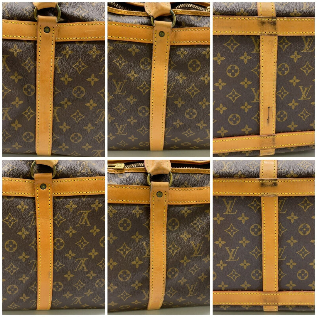 LOUIS VUITTON SAC CHAUSSURES 55 Travel Hand Bag Monogram Leather M41922  83AC980