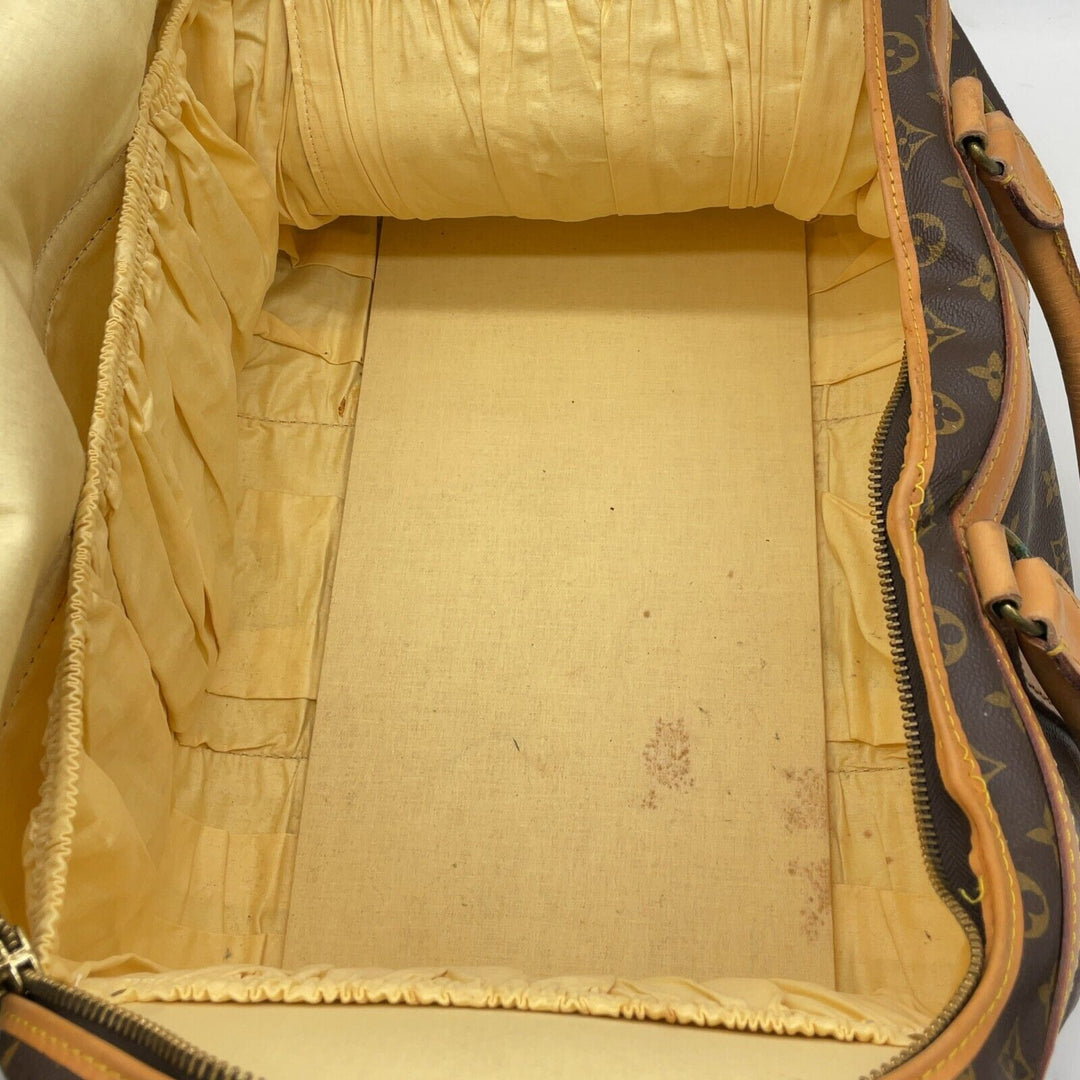LOUIS VUITTON SAC CHAUSSURES 55 Travel Hand Bag Monogram Leather M41922  83AC980