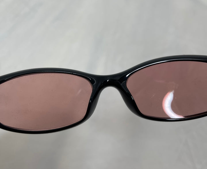 Gucci black & brown sunglasses with case