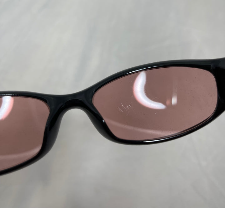 Gucci black & brown sunglasses with case