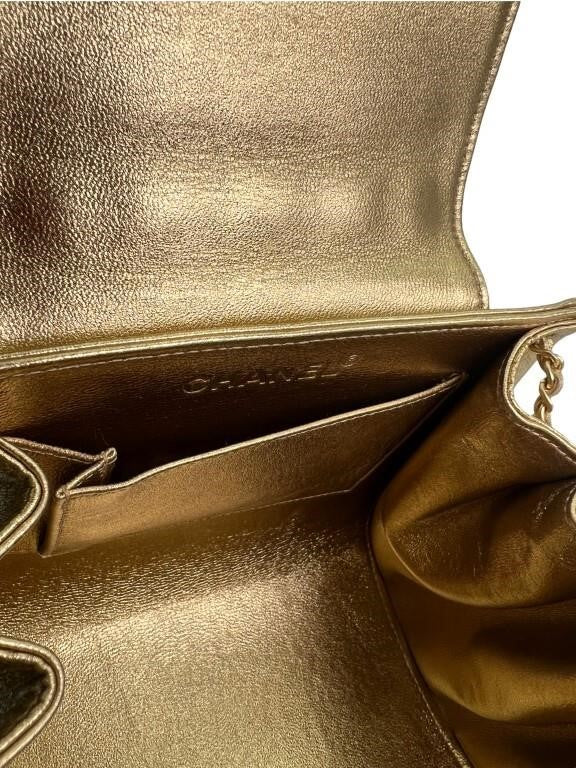Chanel Luxe Ligne Accordion Flap Bag - Gold Shoulder Bags